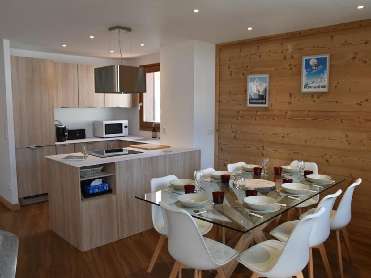 Duplex Renove 3 Chambres Avec Wi-Fi, Garage, Balcon Sud, Proche Pistes A Montgenevre - Fr-1-266-162 Buitenkant foto