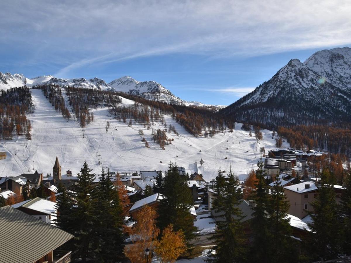Duplex Renove 3 Chambres Avec Wi-Fi, Garage, Balcon Sud, Proche Pistes A Montgenevre - Fr-1-266-162 Buitenkant foto